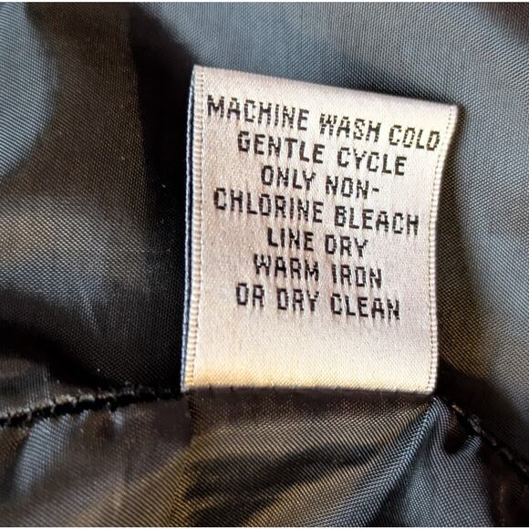 Talbots Sheath Dress 6 Petite White Black Geometric Sleeveless Stretch Cotton - Picture 10 of 10